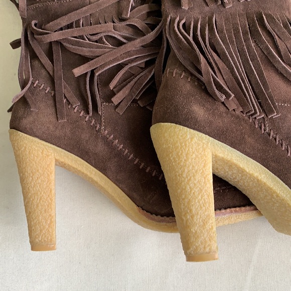 Michael Kors Suede Western Fringe Boots ( Free Shipping, Final Price) - Picture 9 of 15